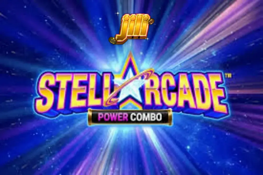 Interface do slot Stellarcade Power Combo com elementos neon e espaciais